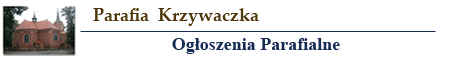 parafia ogłoszenia